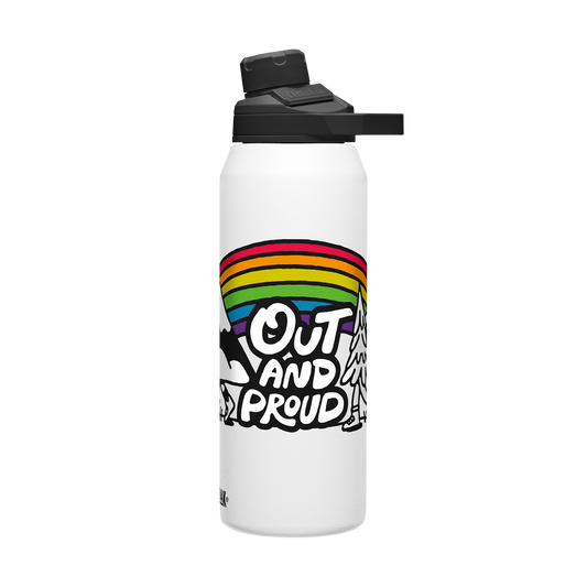 chute-mag-32-oz-water-bottle-insulated-stainless-steel-plus-cleanup-kit-pride-collection-limited-edition-j0 xhvxlhasbo